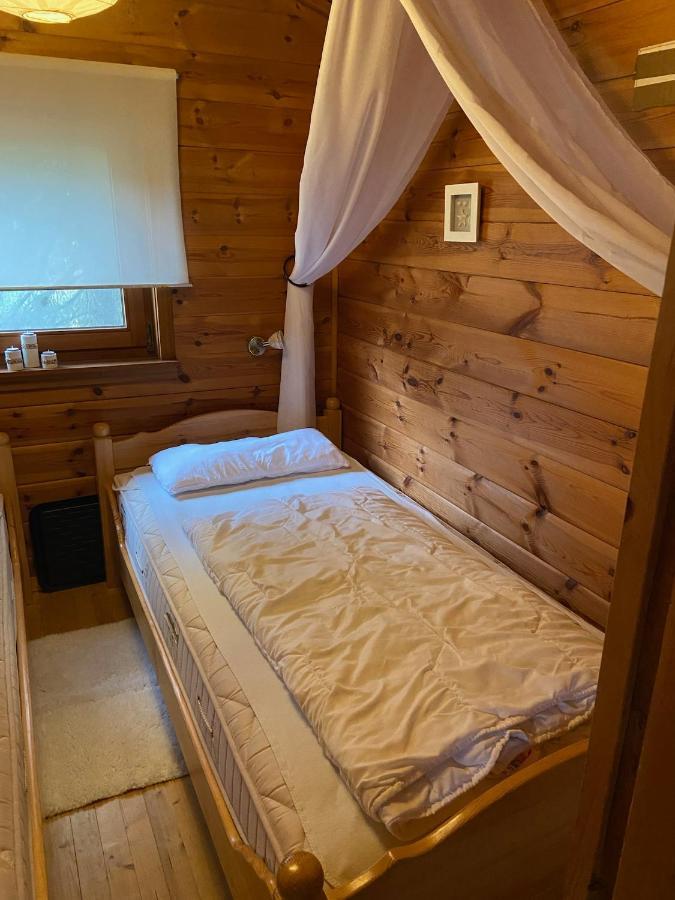 Blockhaus Ferienzauber Villa Bromskirchen Bagian luar foto